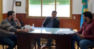 Temporal en Cacharí: reunión entre funcionarios provinciales y municipales 